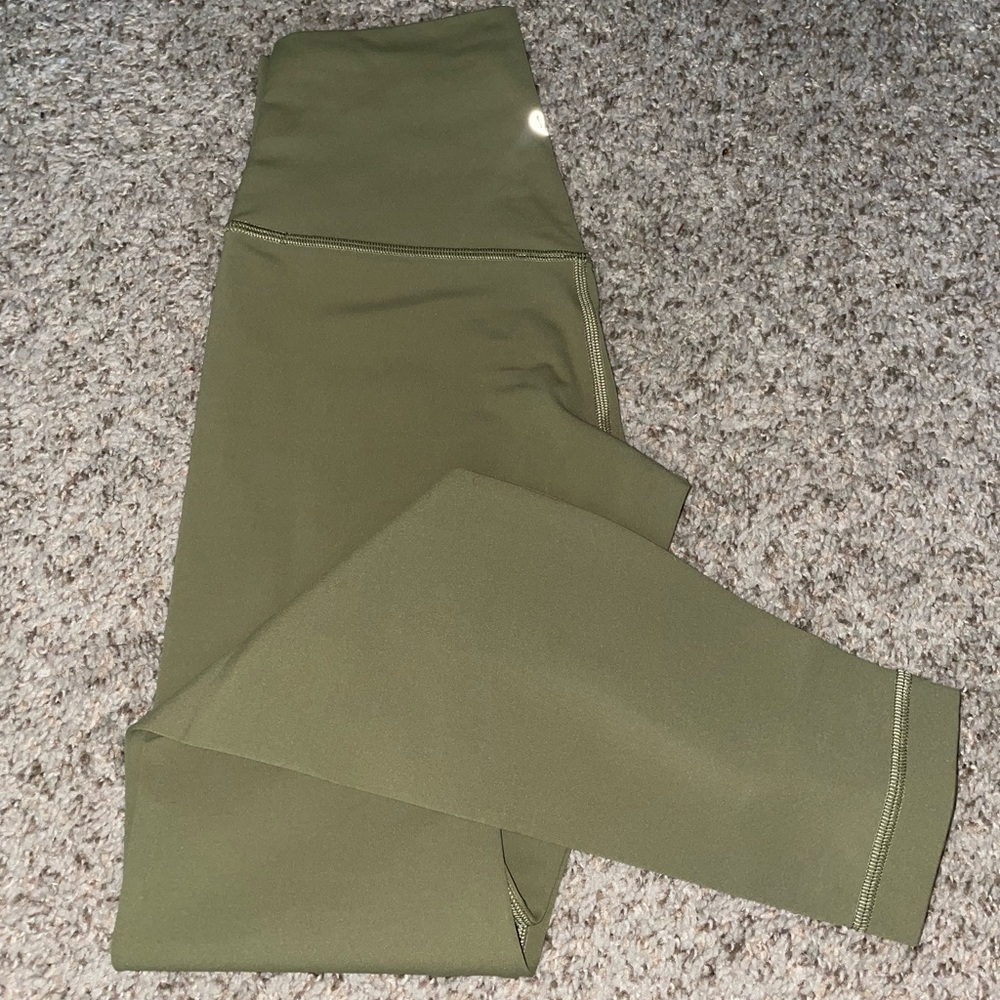 Lululemon align - bronze green